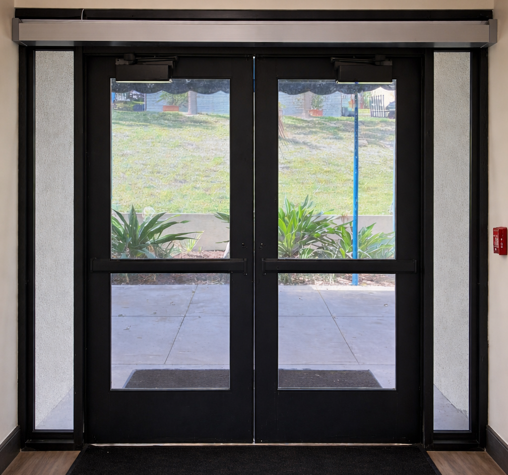 Operador de puerta doble